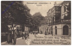 ak150214 Janske Lazne (Johannisbad), Kurstrasse