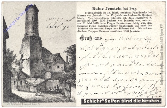 ak150224 Jensteijn (Jenstein), Ruine