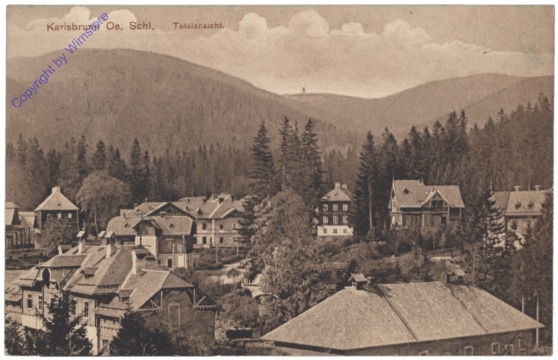 ak150261 Karlova Studanka (Bad Karlsbrunn), Totalansicht