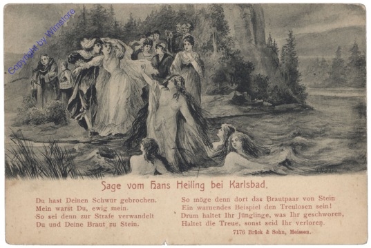 Karlovy Vary (Karlsbad), Sage vom Hans Heiling