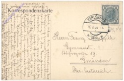 Karlovy Vary (Karlsbad), Kirchengasse mit Hotel "Nürnberger Hof"