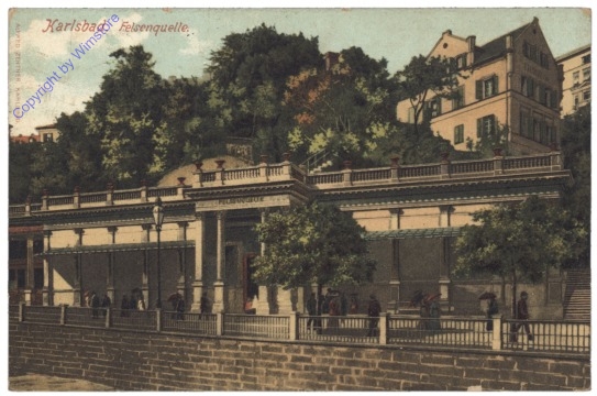 Karlovy Vary (Karlsbad), Felsenquelle