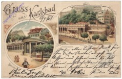 Karlovy Vary (Karlsbad), Gruss aus