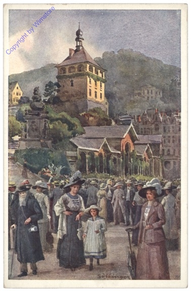 Karlovy Vary (Karlsbad), Marktbrunnen