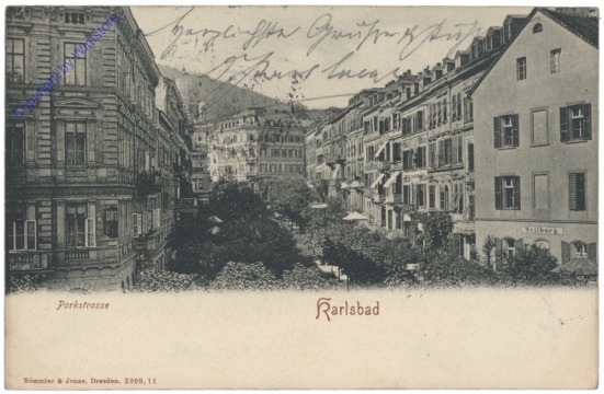 ak150309 Karlovy Vary (Karlsbad), Parkstrasse