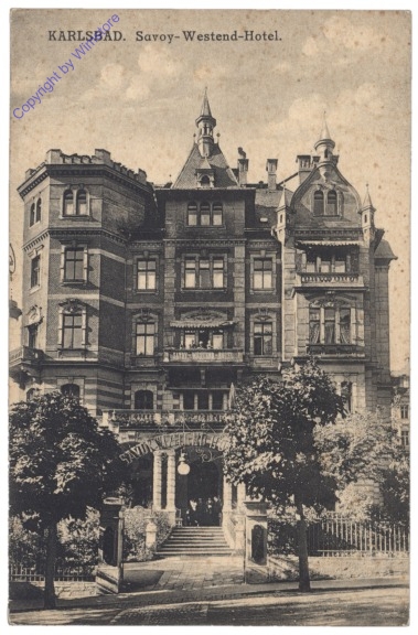 ak150332 Karlovy Vary (Karlsbad), Savoy-Westend-Hotel