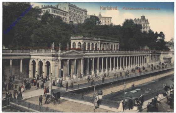 ak150338 Karlovy Vary (Karlsbad), Mühlbrunnen-Kolonnade