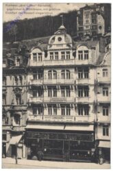Karlovy Vary (Karlsbad), Kurhaus "drei Lilien"