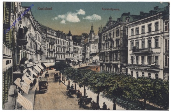 ak150340 Karlovy Vary (Karlsbad), Sprudelbrunnen