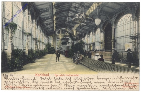 ak150345 Karlovy Vary (Karlsbad), Sprudel-Kolonnade