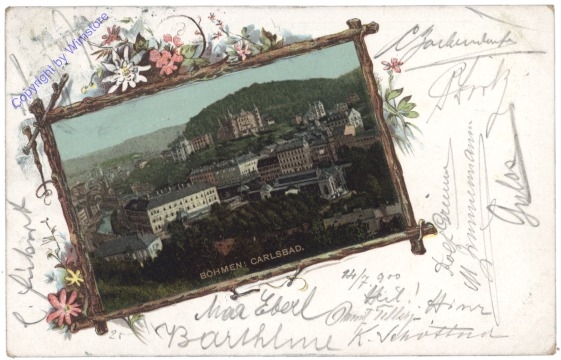 ak150351 Karlovy Vary (Karlsbad), Ortsansicht