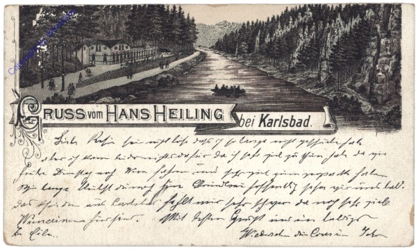 Karlovy Vary (Karlsbad), Gruss vom Hans Heiling