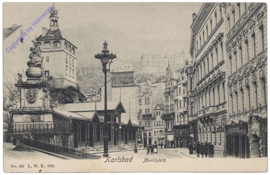 Karlovy Vary (Karlsbad), Marktplatz