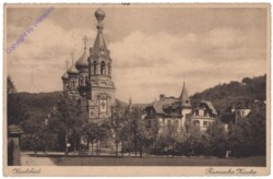 ak150357 Karlovy Vary (Karlsbad), Russische Kirche