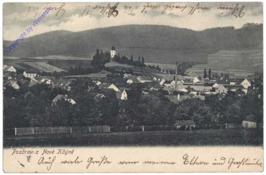 ak150377 Kdyne (Neugeden), Ortsansicht