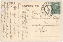 ak150377a Kdyne (Neugeden), Ortsansicht