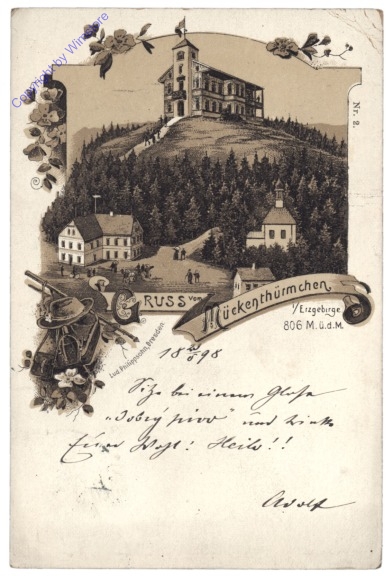 ak150399 Komari Hurka (Mückenberg), Gruss vom