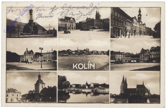 ak150401 Kolin, Multiansicht