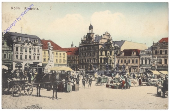 ak150427 Kolin, Ringplatz