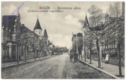 Kolin, Heverova ulice