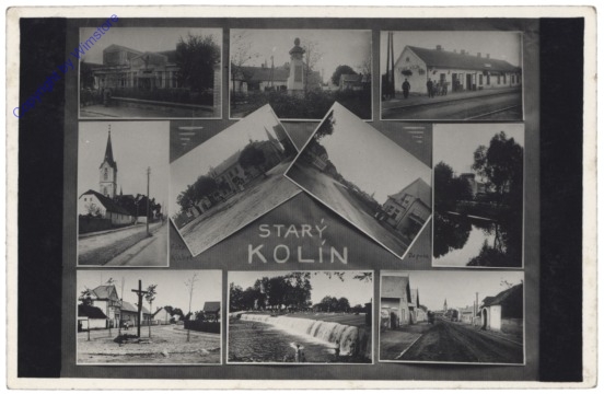 ak150461 Kolin, Multiansicht