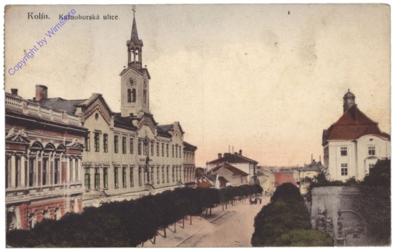ak150525 Kolin, Kutnohorska ulice