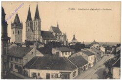 Kolin, Kourimske predmesti s chramem