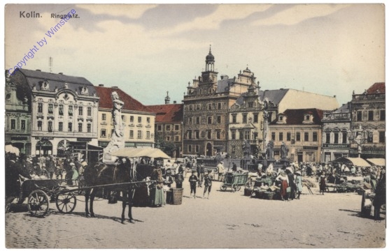 ak150613 Kolin, Ringplatz
