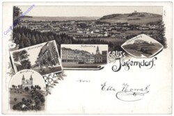 ak150657 Krnov (Jägerndorf), Gruss aus