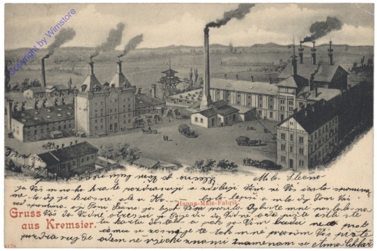 ak150661 Kromeriz (Kremsier), Hanna-Malz-Fabrik