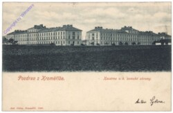 Kromeriz (Kremsier), Kasarna c.k. zemske obrany