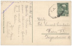 Krupka (Graupen), Gruss aus der romantisch gelegenen Bergstadt