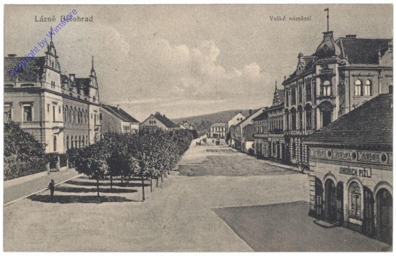 ak150684 Lazne Belohrad (Bad Bielohrad), Velke namesti