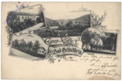 ak150685 Lazne Jelec (Bad Geltschberg), Gruss aus