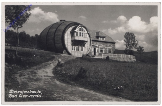 ak150692 Lazne Libverda (Bad Liebwerda), Riesenfassbaude