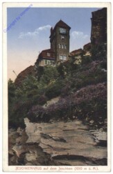 Liberec (Reichenberg), Jeschkenhaus auf dem Jeschken