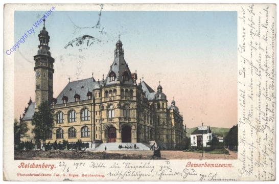 ak150716 Liberec (Reichenberg), Gewerbemuseum