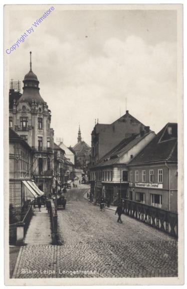 ak150728 Lipa (Leipa), Langestrasse