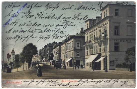 Marianske Lazne (Marienbad), Kaiserstrasse
