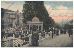 Marianske Lazne (Marienbad), Abendkonzert beim Kreuzbrunnen
