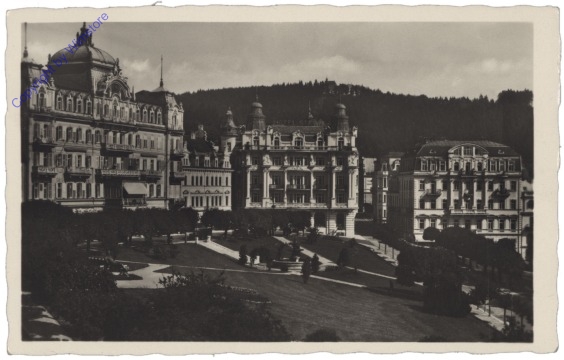 Marianske Lazne (Marienbad), Goetheplatz
