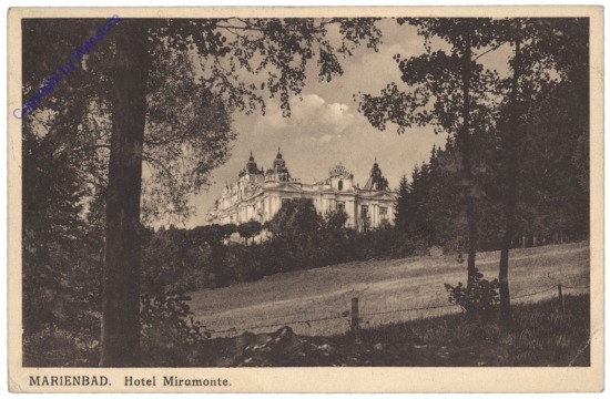 Marianske Lazne (Marienbad), Hotel Miramonte