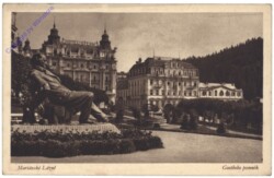 Marianske Lazne (Marienbad), Goethebo pomnik