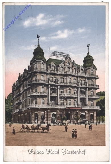 Marianske Lazne (Marienbad), Palace Hotel Fürstenhof