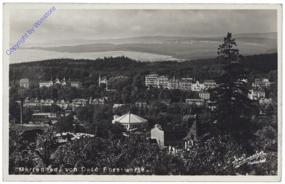 Marianske Lazne (Marienbad), von Cafe Forstwarte
