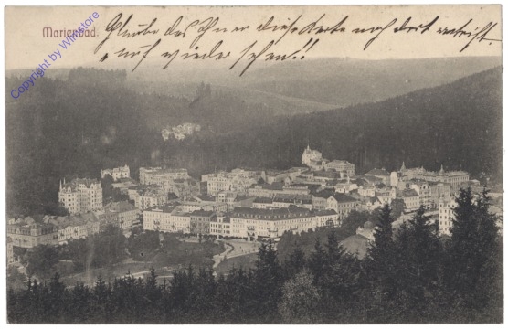 Marianske Lazne (Marienbad), Ortsansicht