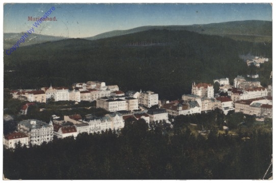 Marianske Lazne (Marienbad), Ortsansicht