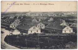 ak150878 Milovice, K.u.k. Militärlager