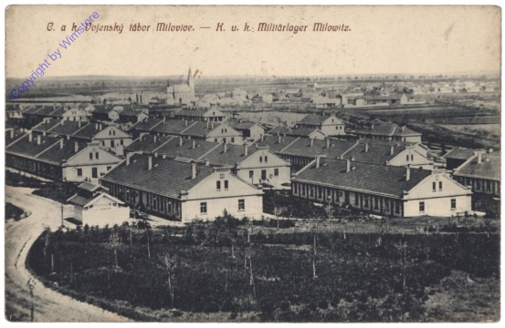 Milovice, K.u.k. Militärlager
