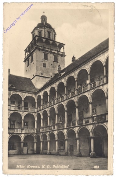 Moravsky Krumlov (Kromau), Schloßhof